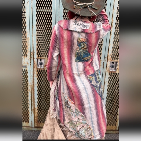 NEW Jaded Gypsy Sunset Mesa High-Lo Top/Tunic - Picture 2 of 6